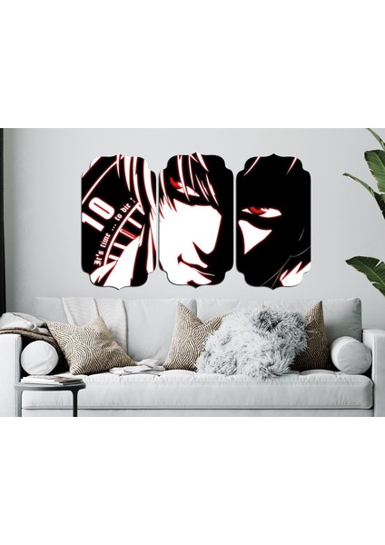 Death Note Yagami L Mdf Tablo 0352 (Model D)