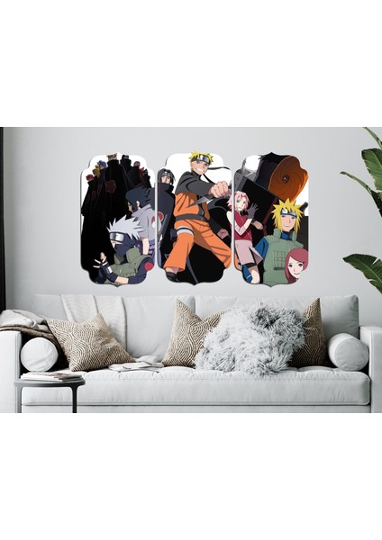 Naruto Anime Mdf Tablo 0397 (Model D)