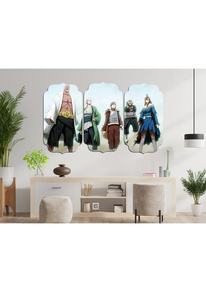 Naruto Anime Kageler Mdf Tablo 0389 (Model D)