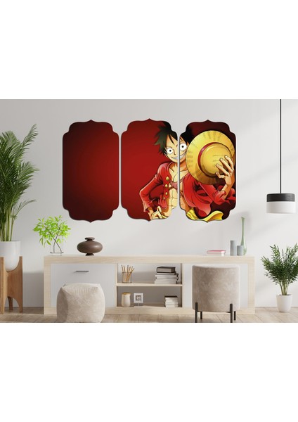 One Piece Luffy D Monkey Mdf Tablo 0442 (Model D)