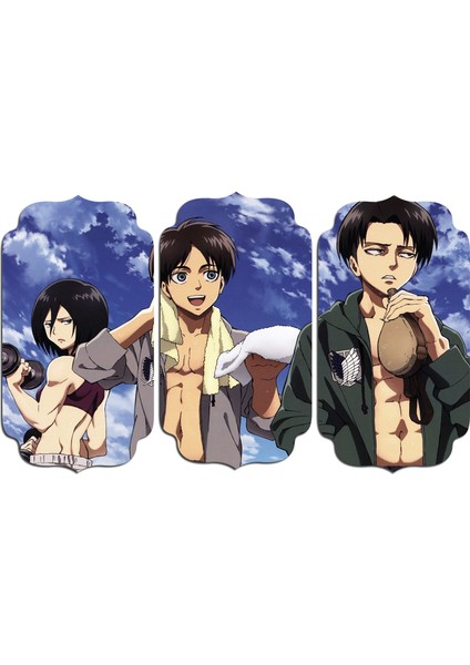 Attack On Titan Anime Mdf Tablo 0484 (Model D)