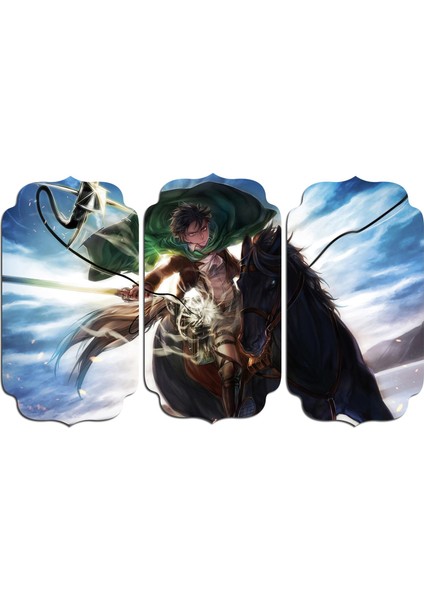 Attack On Titan Anime Mdf Tablo 0492 (Model D)