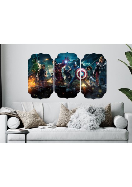 Avengers Mdf Tablo 0540 (Model D)