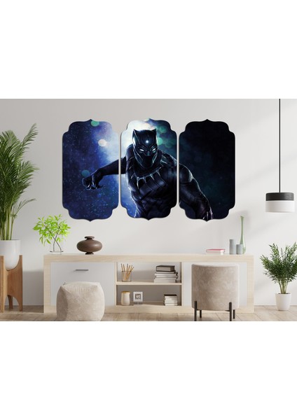 Kara Panter Mdf Tablo 0569 (Model D) fiyatları