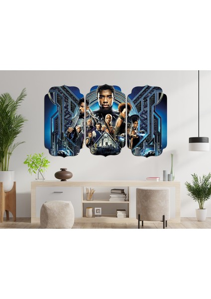 Kara Panter Mdf Tablo 0552 (Model D) fiyatları