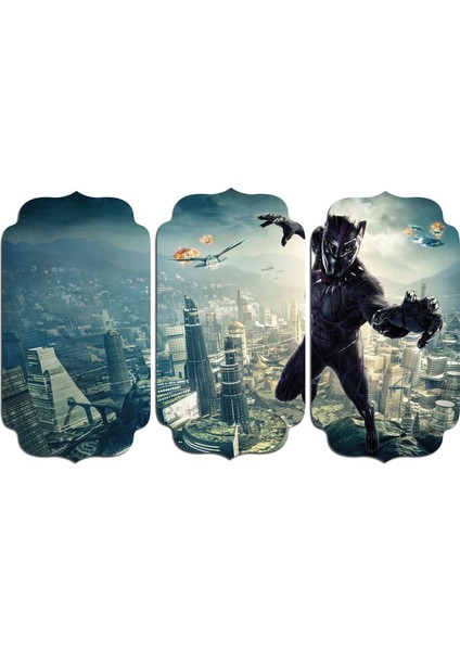 Kara Panter Mdf Tablo 0555 (Model D)