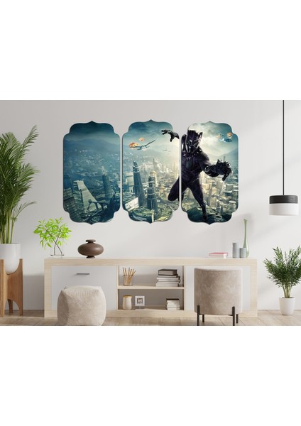 Kara Panter Mdf Tablo 0555 (Model D) fiyatları