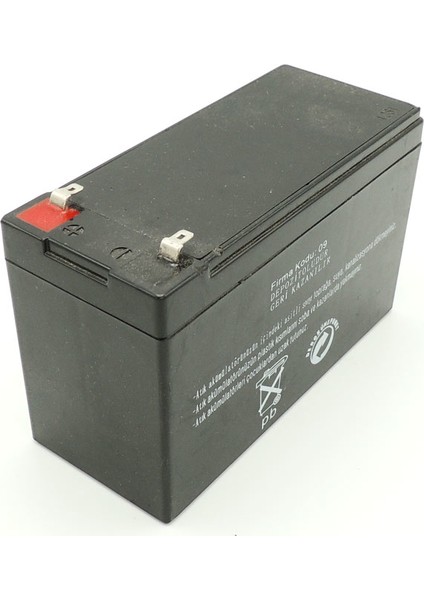 Bakımsız Şarj Edilebilir Kuru Akü 12 Volt 7 Amper