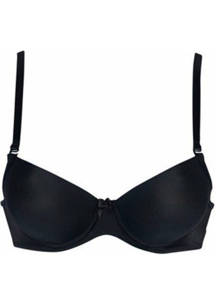 Kaplı Destekli Sütyen 3525 | Siyah
