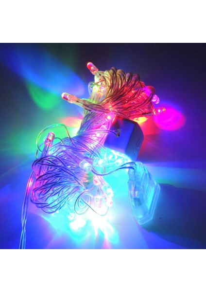 Iç Mekan LED Aydınlatma Rgb Animasyonlu Şeffaf Kablo 5m Ip Yılbaşı Süs