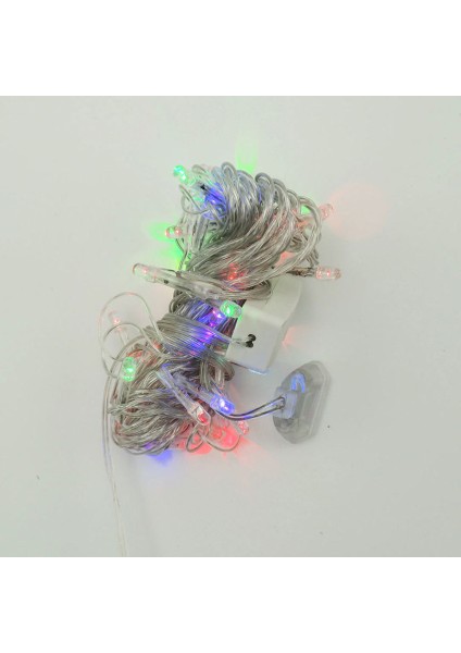 Iç Mekan LED Aydınlatma Rgb Animasyonlu Şeffaf Kablo 5m Ip Yılbaşı Süs