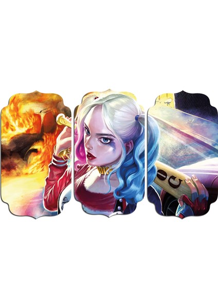 Harley Quinn Mdf Tablo 0600 (Model D)