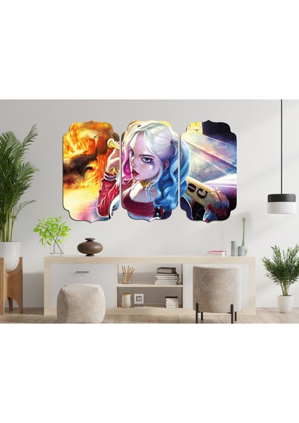 Harley Quinn Mdf Tablo 0600 (Model D) fiyatları