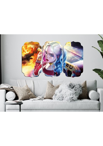 Harley Quinn Mdf Tablo 0600 (Model D) modelleri