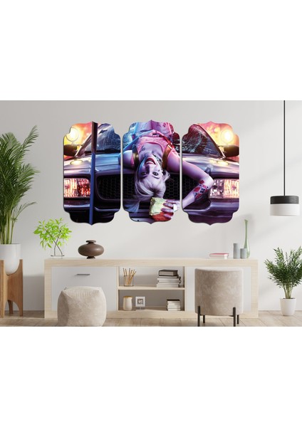 Harley Quinn Mdf Tablo 0601 (Model D)