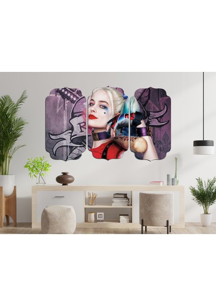 Harley Quinn Mdf Tablo 0614 (Model D)