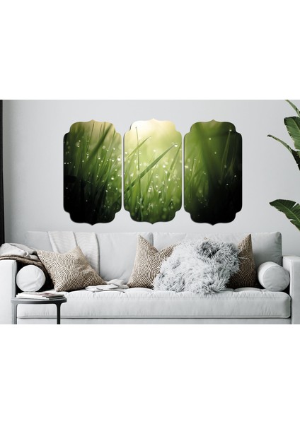 Su Damlası Çimen Yeşil Mdf Tablo 0715 (Model D) modelleri