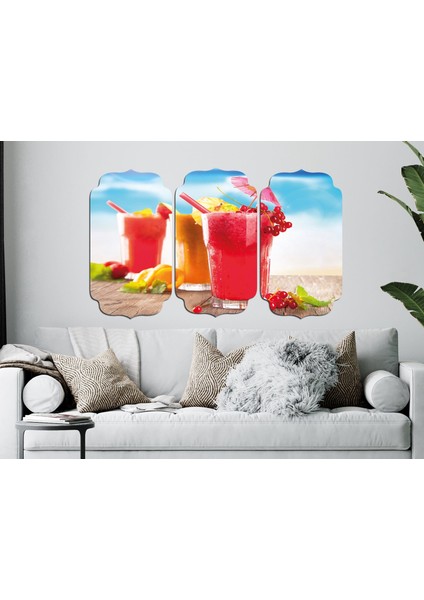 Yaz Tatil Kokteyl Mdf Tablo 0793 (Model D)