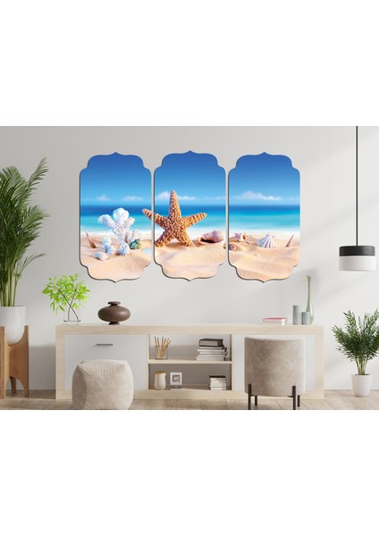 Yaz Tatil Kokteyl Mdf Tablo 0778 (Model D)