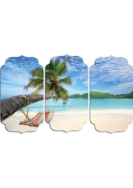 Yaz Tatil Kokteyl Mdf Tablo 0781 (Model D)