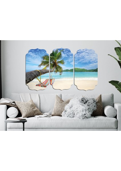 Yaz Tatil Kokteyl Mdf Tablo 0781 (Model D)