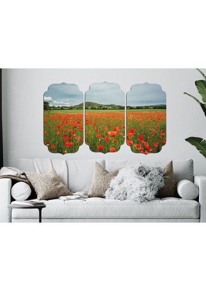 Gelincik Çiçeği Mdf Tablo 0806 (Model D) modelleri