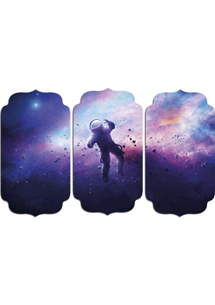 Uzay Astronot Mdf Tablo 0927 (Model D)