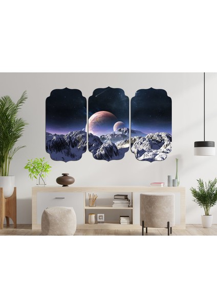 Fantazi Uzay Mdf Tablo 0987 (Model D)