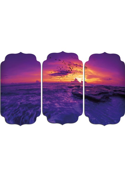 Gün Batımı Sunset Mdf Tablo 1413