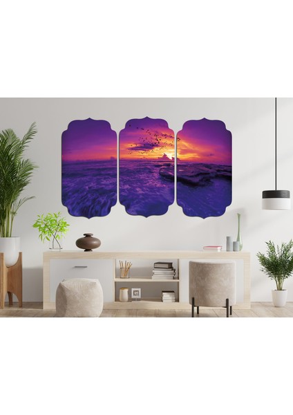 Gün Batımı Sunset Mdf Tablo 1413