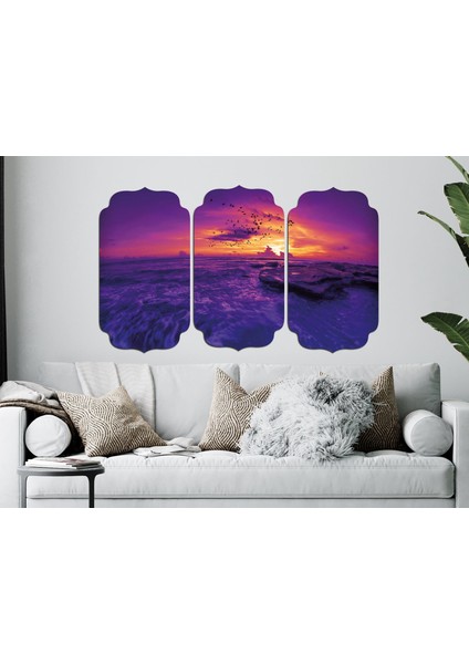 Gün Batımı Sunset Mdf Tablo 1413