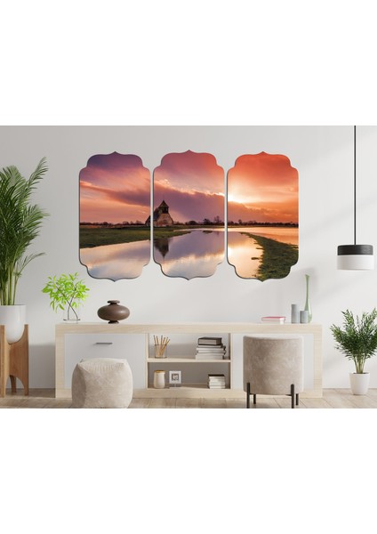 Gün Batımı Sunset Mdf Tablo 1441