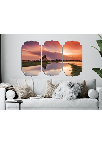 Gün Batımı Sunset Mdf Tablo 1441