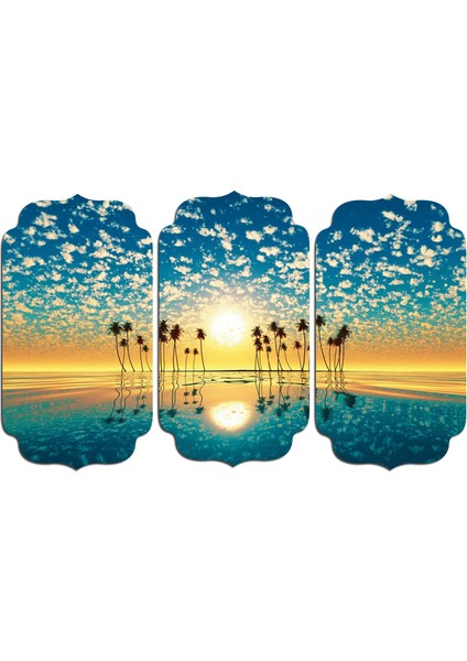 Gün Batımı Sunset Mdf Tablo 1422