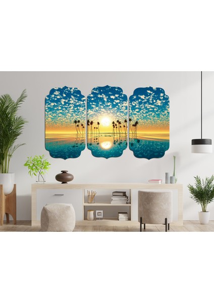 Gün Batımı Sunset Mdf Tablo 1422 fiyatları