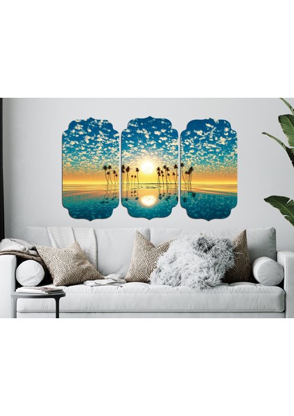 Gün Batımı Sunset Mdf Tablo 1422 modelleri