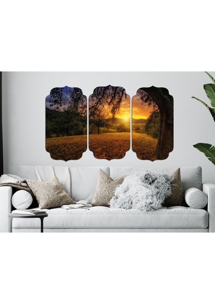 Gün Batımı Sunset Mdf Tablo 1436