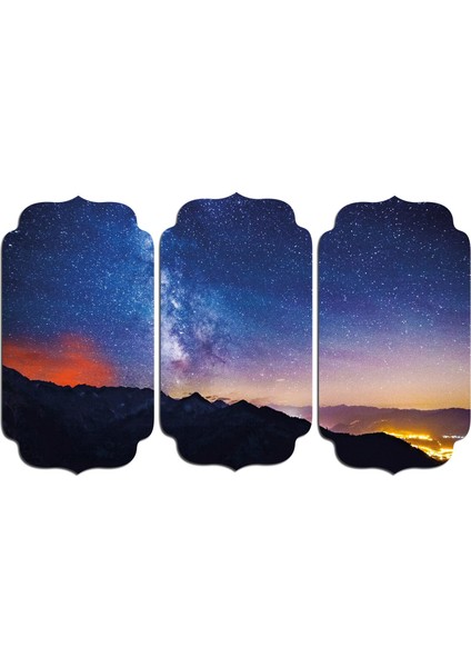 Yıldızlar Gece Mdf Tablo 1439