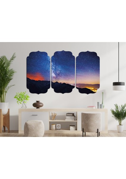 Yıldızlar Gece Mdf Tablo 1439