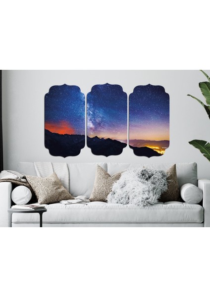 Yıldızlar Gece Mdf Tablo 1439