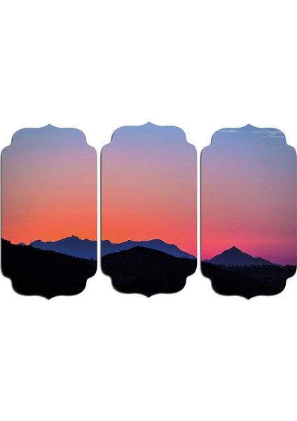Gün Batımı Sunset Mdf Tablo 1445