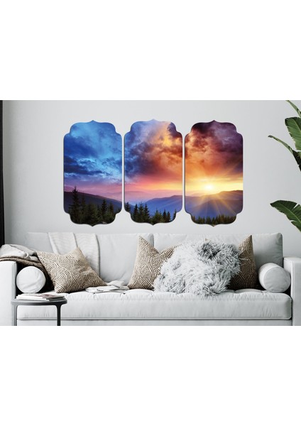 Gün Batımı Sunset Mdf Tablo 1451