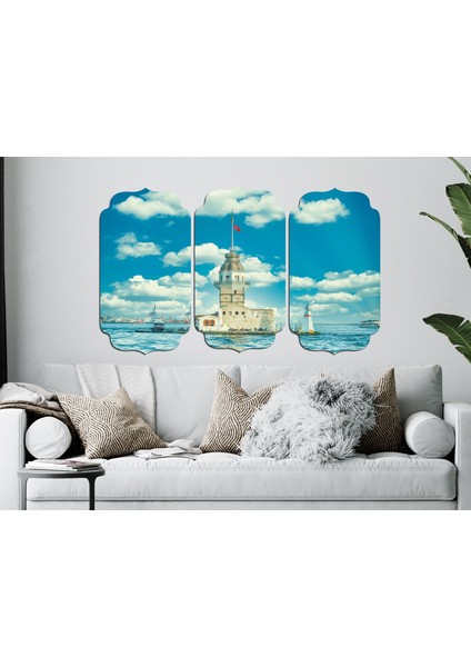 Kız Kulesi Istanbul Mdf Tablo 1514
