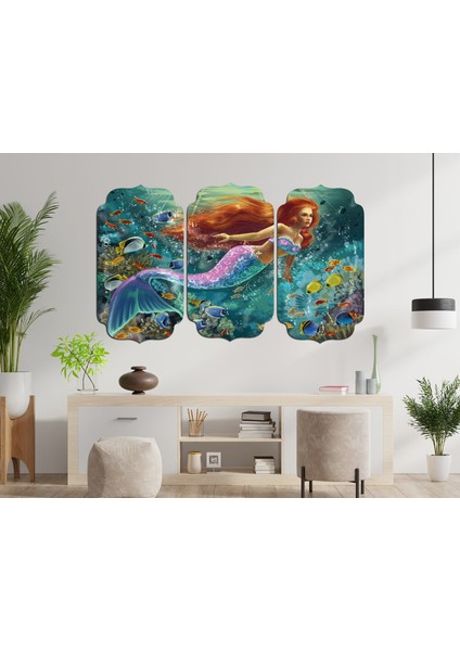 Deniz Kızı Mdf Tablo 1713