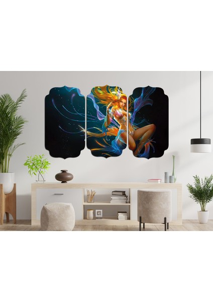 Deniz Kızı Mdf Tablo 1724