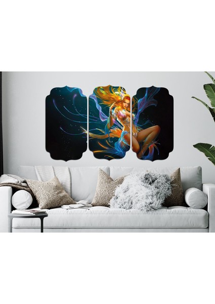 Deniz Kızı Mdf Tablo 1724