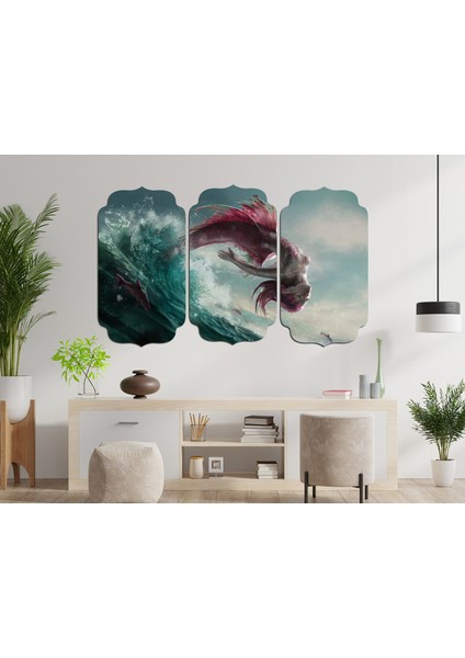 Deniz Kızı Mdf Tablo 1725