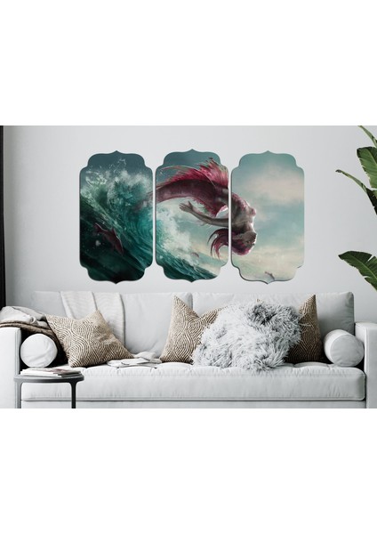 Deniz Kızı Mdf Tablo 1725