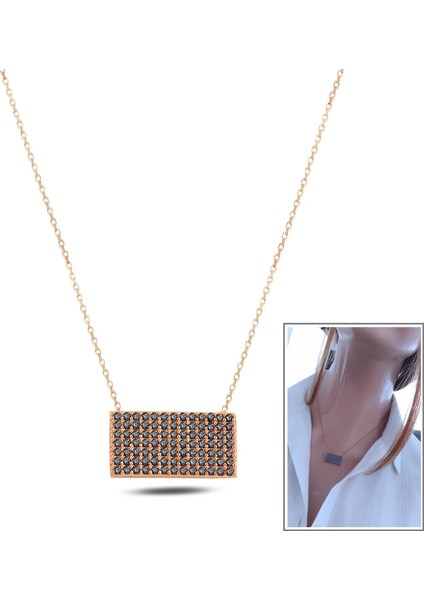 Mavi Çağla Şikel Zarf Kolye fiyatları