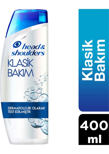 Head & Shoulders Kepek Şampuan Klasik Bakım 400 ml